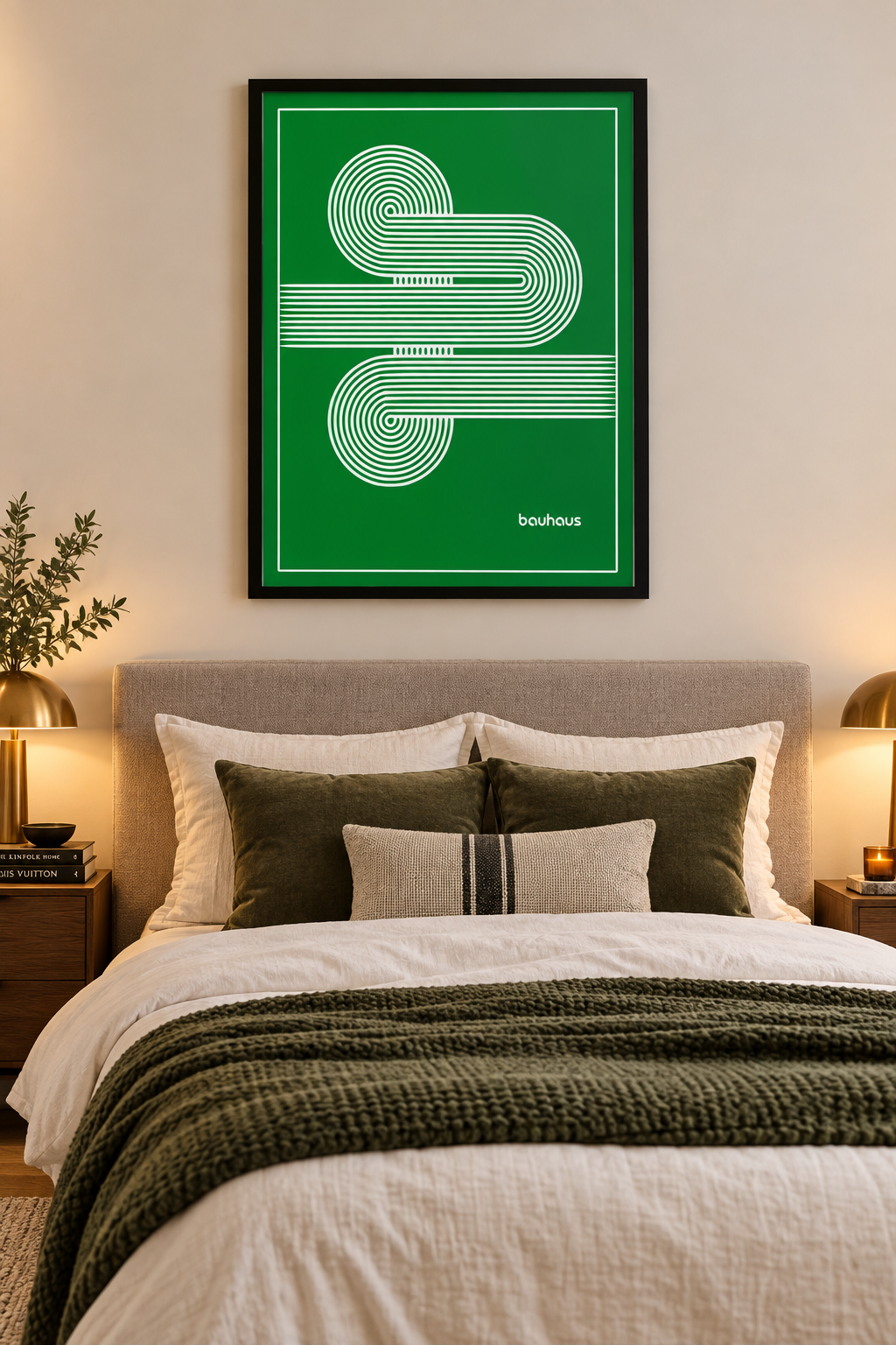Bauhaus Whirling Breath: Original Pen Plotter Generative Wall Art
